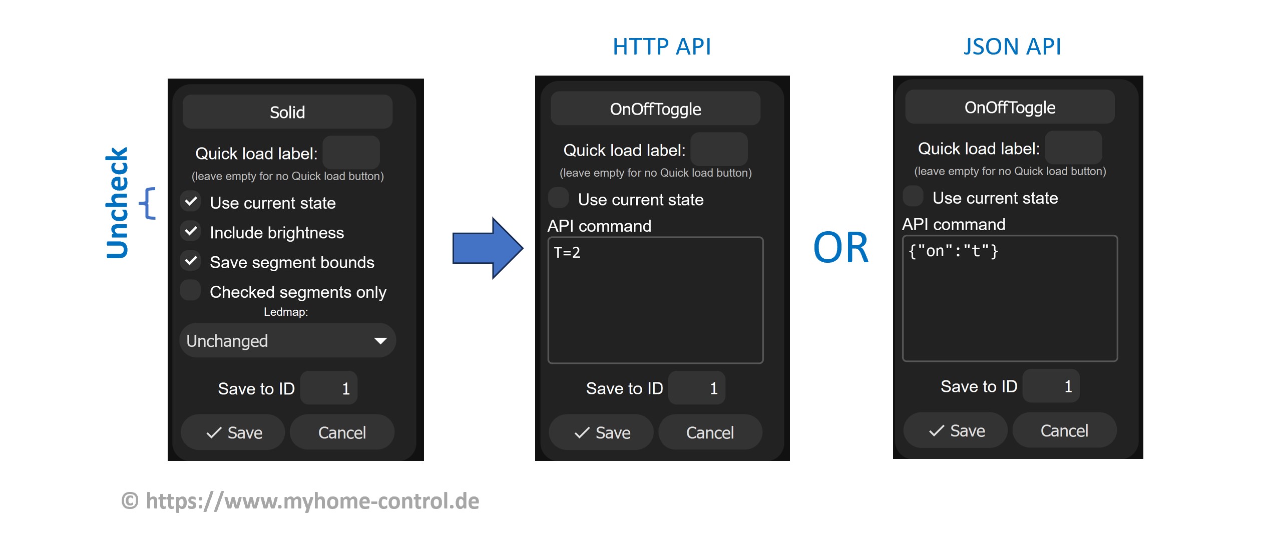 Preset API Example